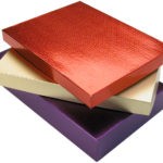 Assorted Foil Paper on Set Up Boxes